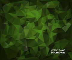 Abstract Military Camouflage Background Made of Geometric Triangles vector