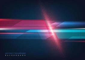 Abstract technology geometric overlapping hi speed line movement vector