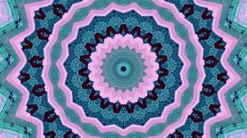 Neon Pink and Blue Vibrant kaleidoscopic Element video