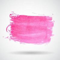 Abstract Pink Grunge Splash Banner Vector Illustration