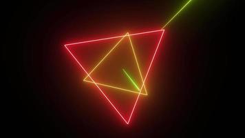 4k Abstract Background - Color neon gradient. Abstract overlays bg video