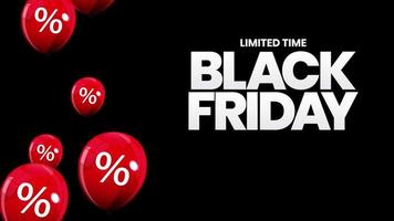 Black Friday Sale Banner Template. video
