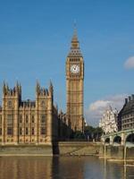 casas del parlamento en londres foto