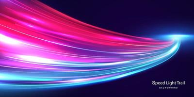 Abstract speed line background poster with dynamic. technology network vector