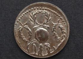 Ancient Roman coin photo