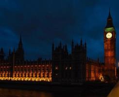 casas del parlamento en londres foto