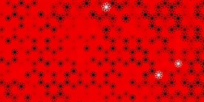 Light Red vector background with lines.