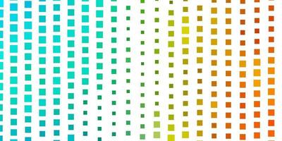 Light Blue, Yellow vector backdrop with rectangles.