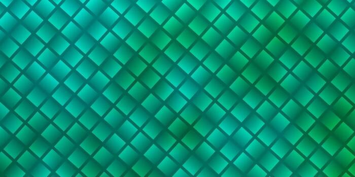 Light Green vector pattern in square style.