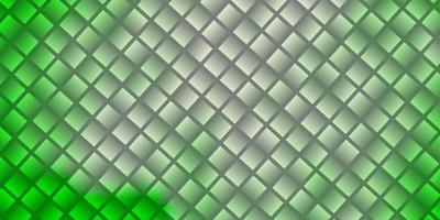 Light Green vector backdrop with rectangles.
