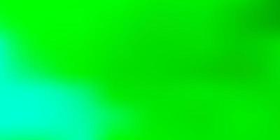 patrón borroso vector verde claro.