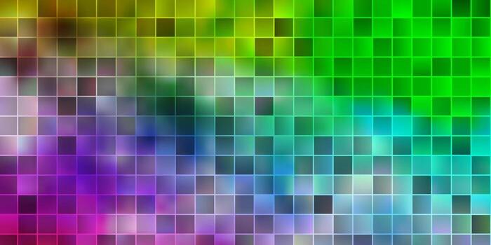 Light Multicolor vector texture in rectangular style.