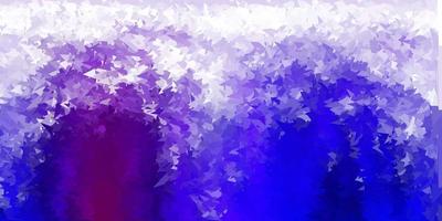 Dark blue, red vector gradient polygon layout.