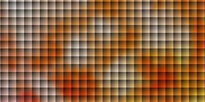 Light Orange vector background with rectangles.