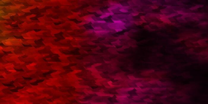 textura de vector rosa claro, amarillo con estilo triangular.