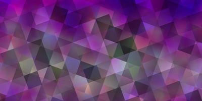 Light Purple, Pink vector texture with poly style with cubes.