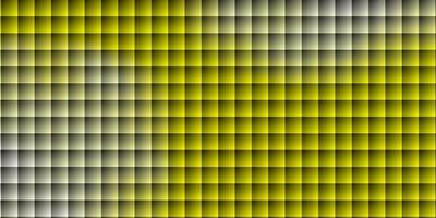 Telón de fondo de vector amarillo claro con rectángulos.