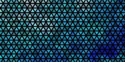 Light BLUE vector pattern with polygonal style.