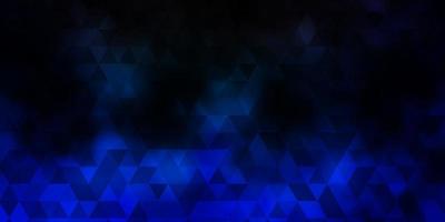 Dark Blue, Green vector pattern with polygonal style.