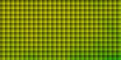 Light Green, Yellow vector pattern in square style.