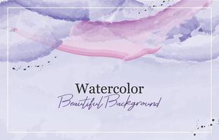 Watercolor Beautiful Background vector