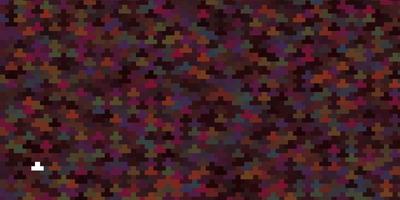 Dark Multicolor vector texture in rectangular style.