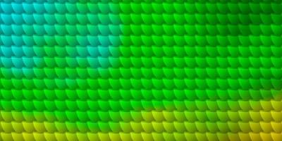 Light Green, Yellow vector pattern in square style.