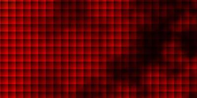 Dark Orange vector pattern in square style.