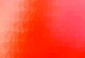 Light Red vector polygon abstract layout.