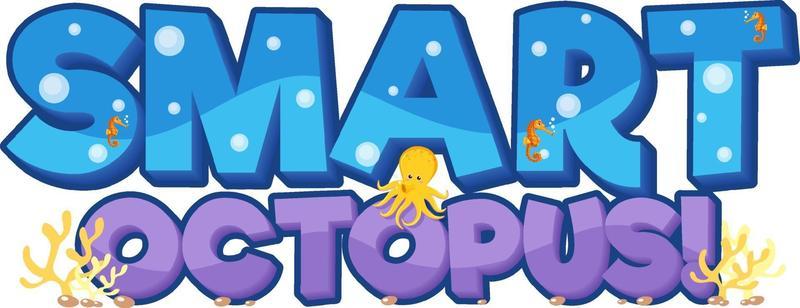 Smart Octopus Award font banner