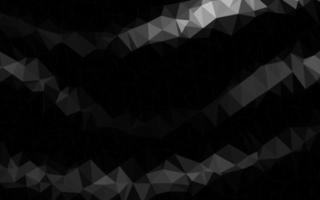 Dark Silver, Gray vector abstract mosaic background.