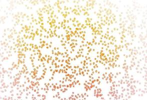 Light Yellow, Orange vector template with circles.