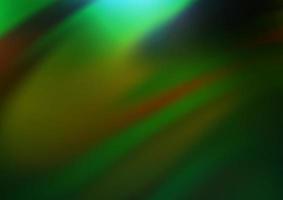 Dark Green, Yellow vector abstract blurred pattern.