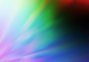 Dark Multicolor, Rainbow vector abstract background.