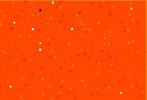 Light Orange vector layout with circles, lines, rectangles.