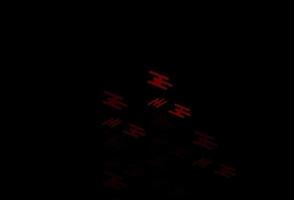 patrón de vector rojo oscuro con líneas estrechas.