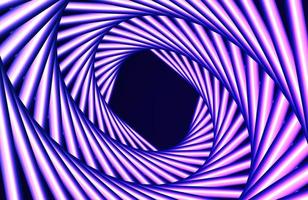 Abstract geometric lines with neon light effect for cyberpunk concept vector