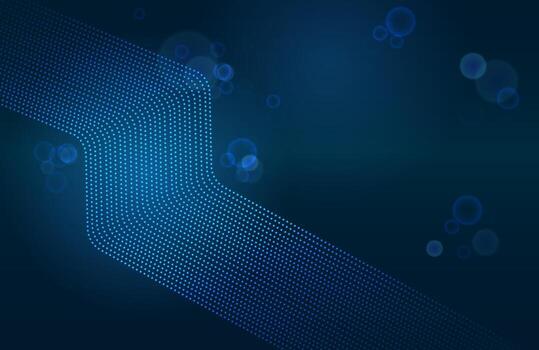 moderno concepto de flujo de datos de fondo de líneas onduladas futuristas vector