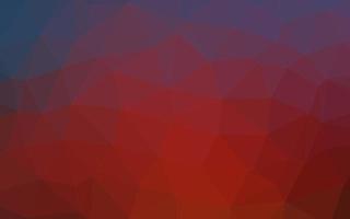 Dark Blue, Red vector blurry triangle template.