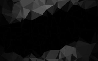 Dark Silver, Gray vector low poly layout.