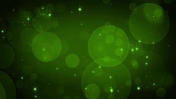 Green gradient abstract overlay video