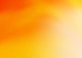 Light Orange vector abstract blurred template.