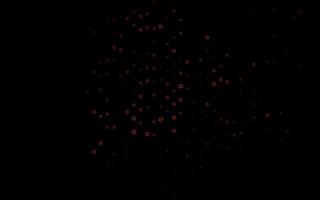 Dark Red vector backdrop with dots.