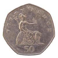 Moneda de 50 peniques, Reino Unido