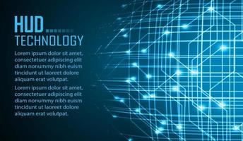 text cyber circuit future technology concept background vector