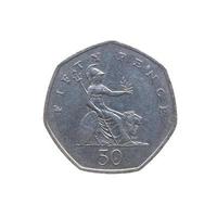 Moneda de 50 peniques, Reino Unido