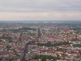 Berlin aerial view photo