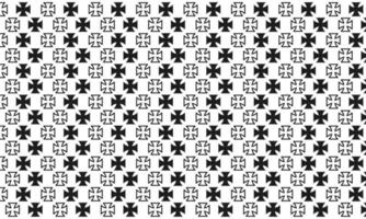 Beautiful Black and White Seamless Pattern Background vector