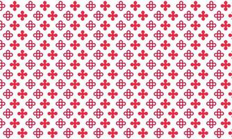 Beautiful Red Geometric Seamless Pattern Background vector