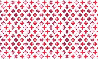 Beautiful Red Geometric Seamless Pattern Background vector